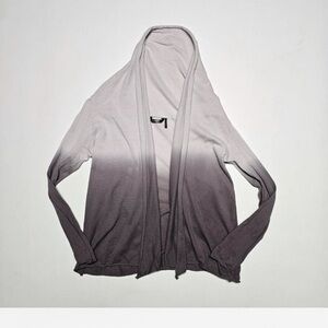 Daisy Fuentes Tie-dye wrap cardigan, size L